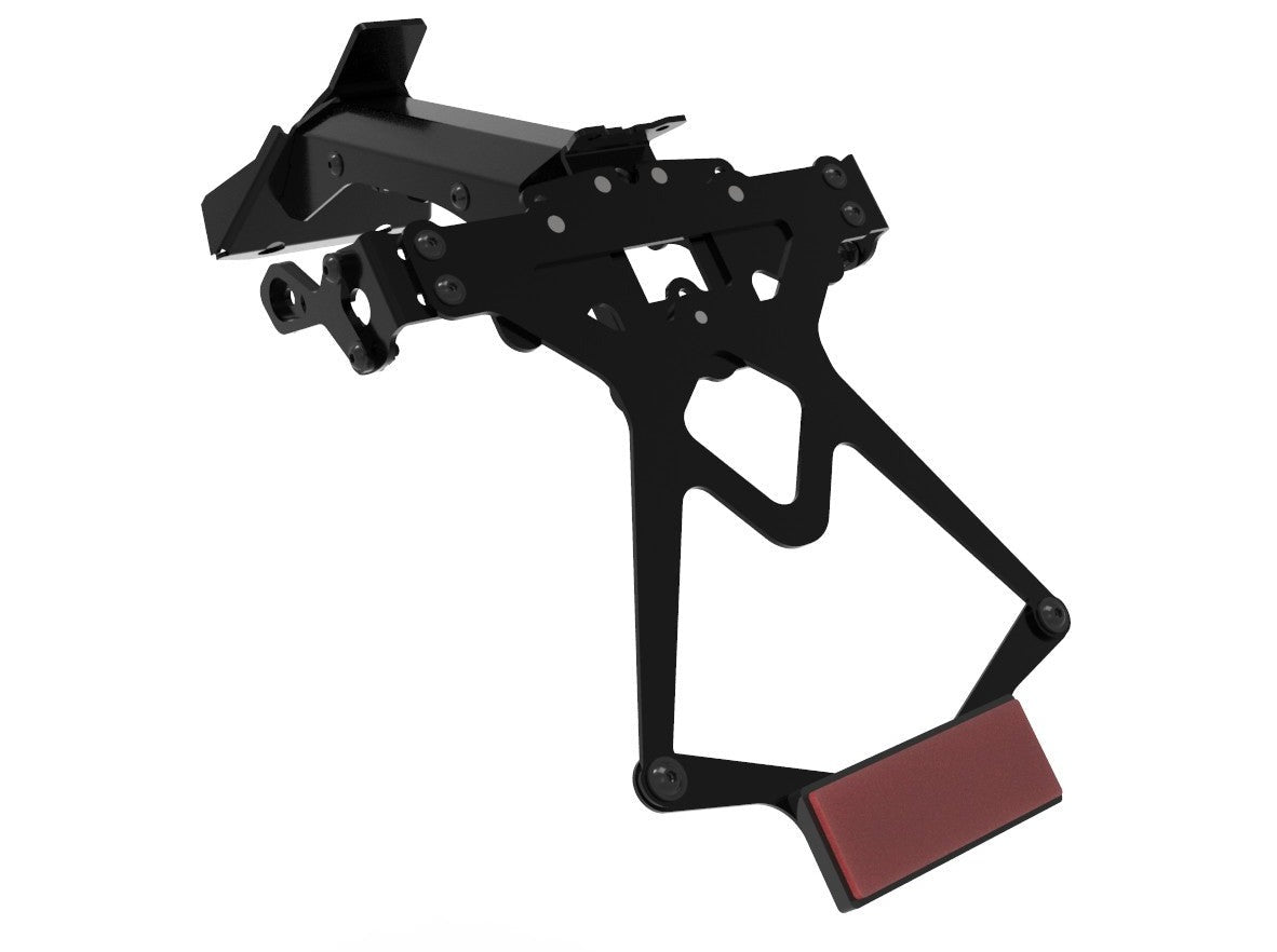 PRT22 - DUCABIKE Ducati Panigale V4 / V2 / Streetfighter (18/24) Adjustable License Plate Holder – Accessories in the Motoraider Motorcycle Aftermarket Accessories and Parts Online Shop