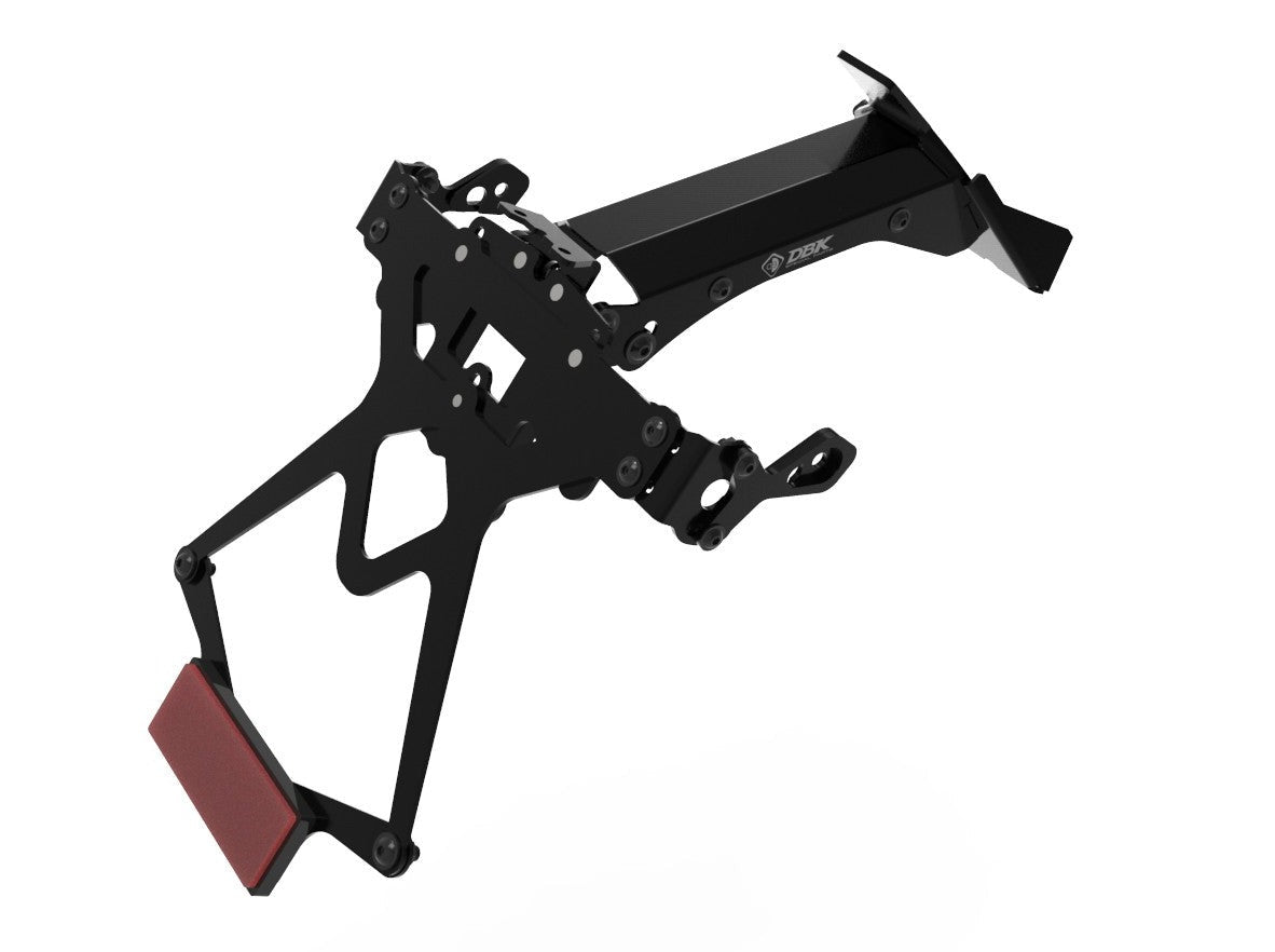 PRT22 - DUCABIKE Ducati Panigale V4 / V2 / Streetfighter (18/24) Adjustable License Plate Holder – Accessories in the Motoraider Motorcycle Aftermarket Accessories and Parts Online Shop