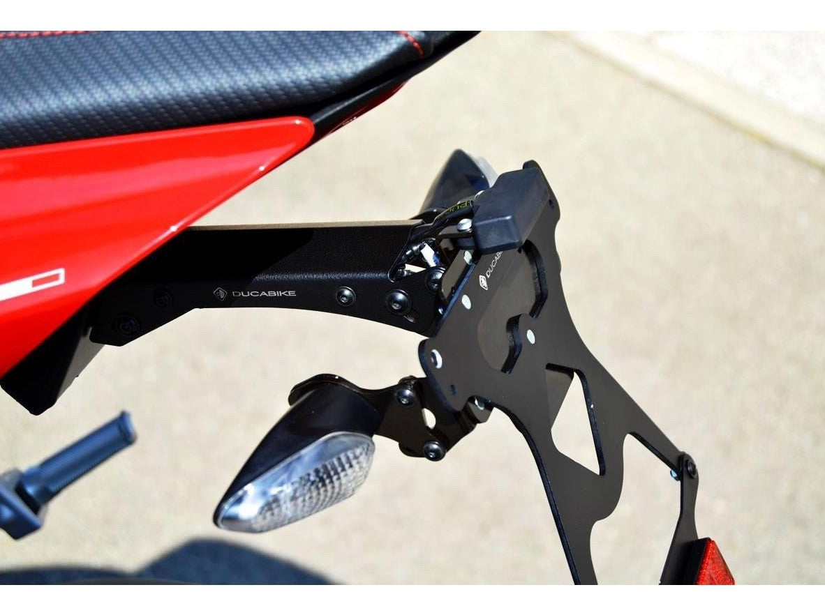 PRT22 - DUCABIKE Ducati Panigale V4 / V2 / Streetfighter (18/24) Adjustable License Plate Holder – Accessories in the Motoraider Motorcycle Aftermarket Accessories and Parts Online Shop
