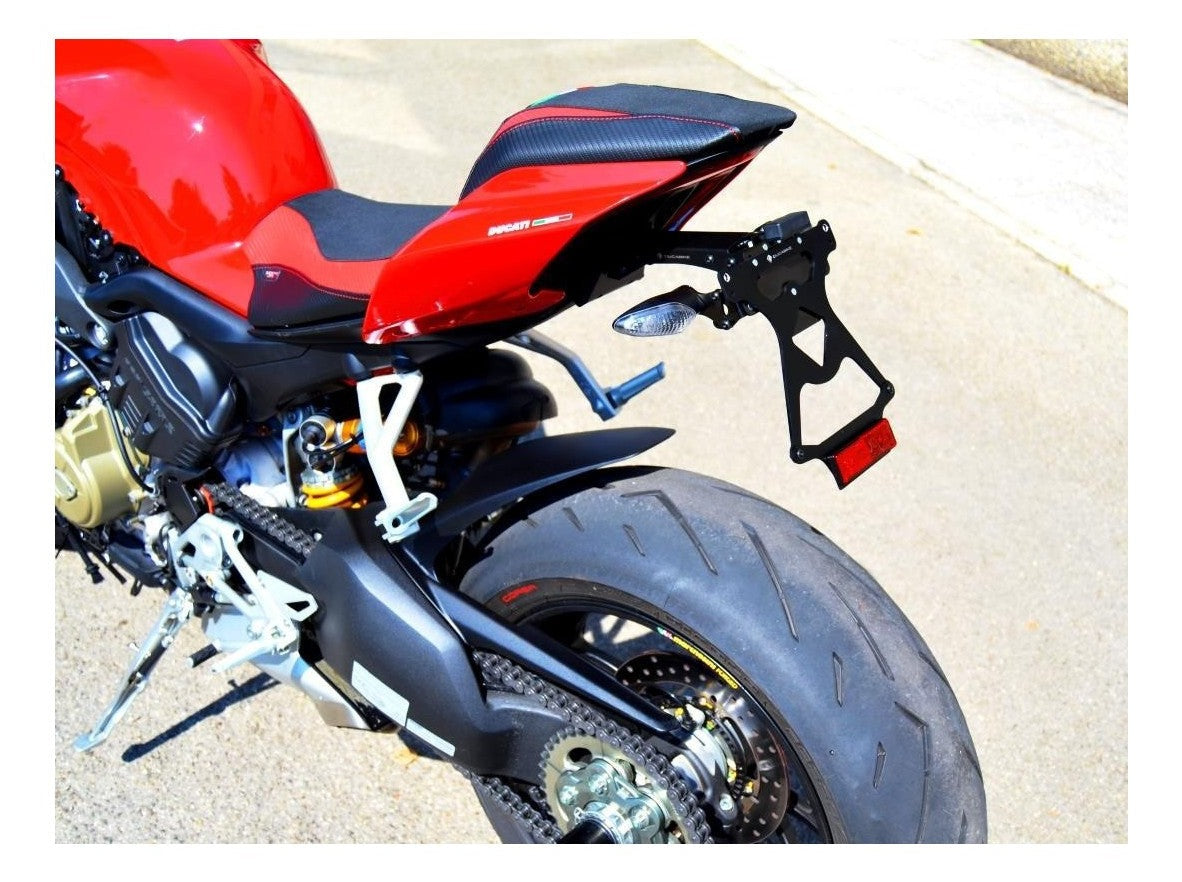 PRT22 - DUCABIKE Ducati Panigale V4 / V2 / Streetfighter (18/24) Adjustable License Plate Holder – Accessories in the Motoraider Motorcycle Aftermarket Accessories and Parts Online Shop
