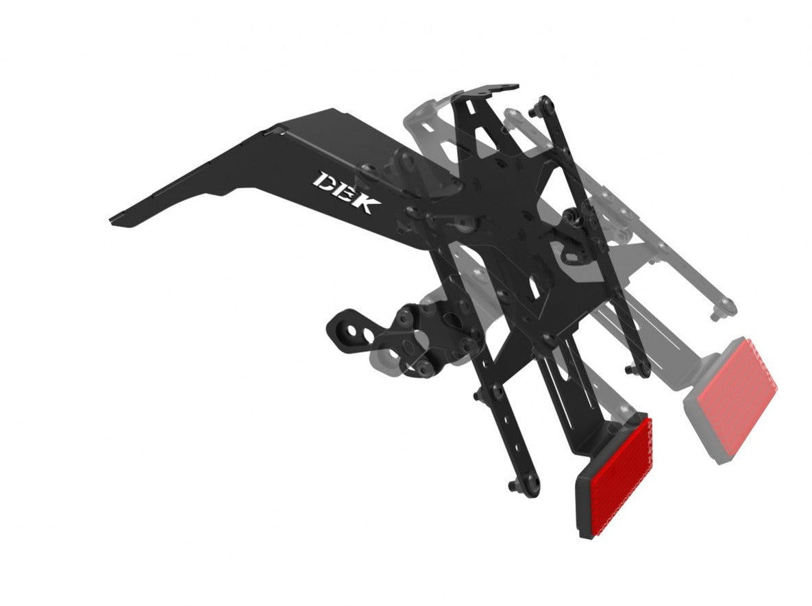 PRT23 - DUCABIKE Ducati Hypermotard 698 Mono / RVE (2024+) Adjustable License Plate Holder – Accessories in the Motoraider Motorcycle Aftermarket Accessories and Parts Online Shop