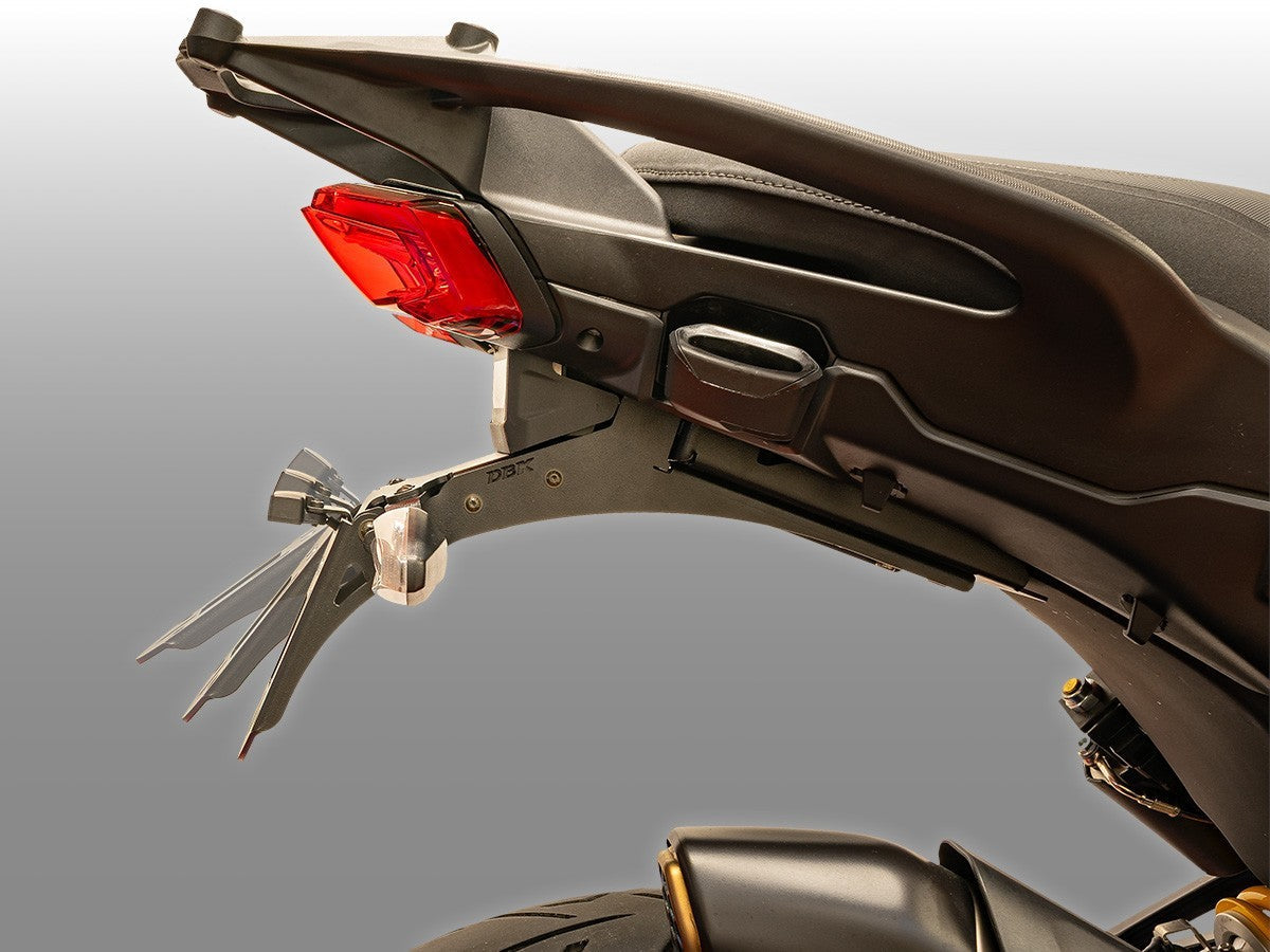 DBK DUCABIKE PRT26 Ducati Multistrada V4 Adjustable License Plate Holder – Accessories in the Motoraider Motorcycle Aftermarket Accessories and Parts Online Shop