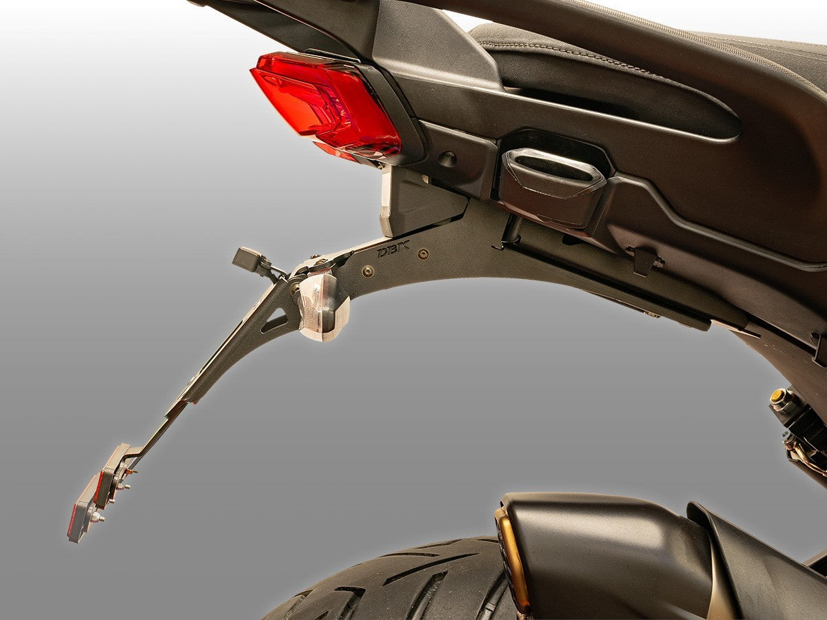 DBK DUCABIKE PRT26 Ducati Multistrada V4 Adjustable License Plate Holder – Accessories in the Motoraider Motorcycle Aftermarket Accessories and Parts Online Shop