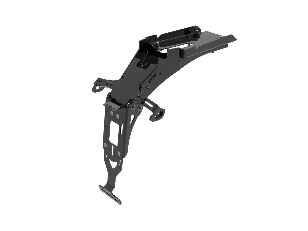 DBK DUCABIKE PRT26 Ducati Multistrada V4 Adjustable License Plate Holder – Accessories in the Motoraider Motorcycle Aftermarket Accessories and Parts Online Shop