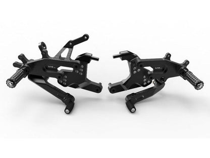 PRV401 - DUCABIKE Ducati Panigale V4 (18/24) Adjustable Rearset (SBK edition) – Accessories in the Motoraider Motorcycle Aftermarket Accessories and Parts Online Shop