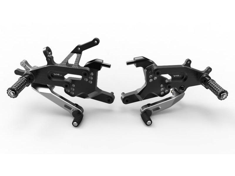 PRV401 - DUCABIKE Ducati Panigale V4 (18/24) Adjustable Rearset (SBK edition) – Accessories in the Motoraider Motorcycle Aftermarket Accessories and Parts Online Shop