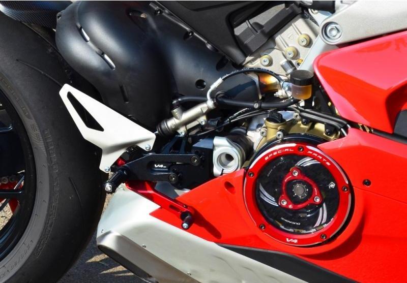 PRV401 - DUCABIKE Ducati Panigale V4 (18/24) Adjustable Rearset (SBK edition) – Accessories in the Motoraider Motorcycle Aftermarket Accessories and Parts Online Shop