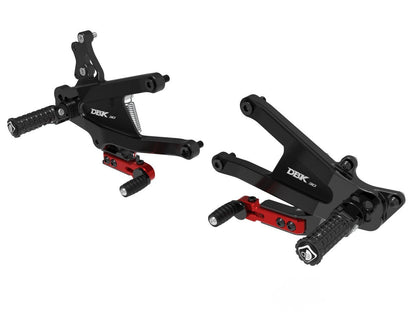 DBK DUCABIKE PRV402 Ducati Panigale V4 / V4S (2025+) Adjustable Rearset (SBK edition) – Accessories in the Motoraider Motorcycle Aftermarket Accessories and Parts Online Shop
