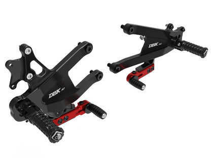 DBK DUCABIKE PRV402 Ducati Panigale V4 / V4S (2025+) Adjustable Rearset (SBK edition) – Accessories in the Motoraider Motorcycle Aftermarket Accessories and Parts Online Shop