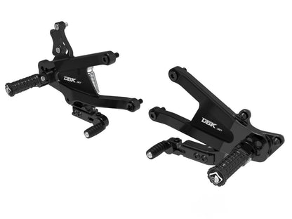 DBK DUCABIKE PRV402 Ducati Panigale V4 / V4S (2025+) Adjustable Rearset (SBK edition) – Accessories in the Motoraider Motorcycle Aftermarket Accessories and Parts Online Shop