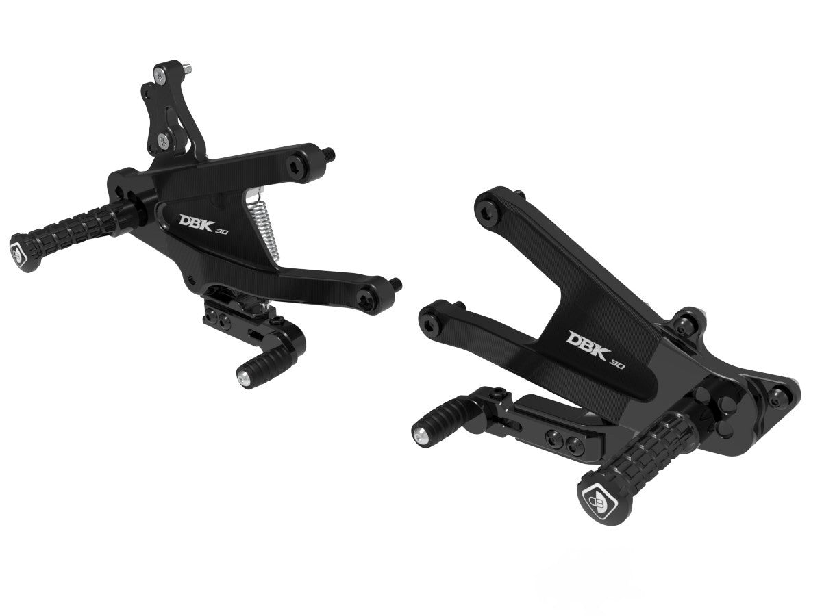 DBK DUCABIKE PRV402 Ducati Panigale V4 / V4S (2025+) Adjustable Rearset (SBK edition) – Accessories in the Motoraider Motorcycle Aftermarket Accessories and Parts Online Shop