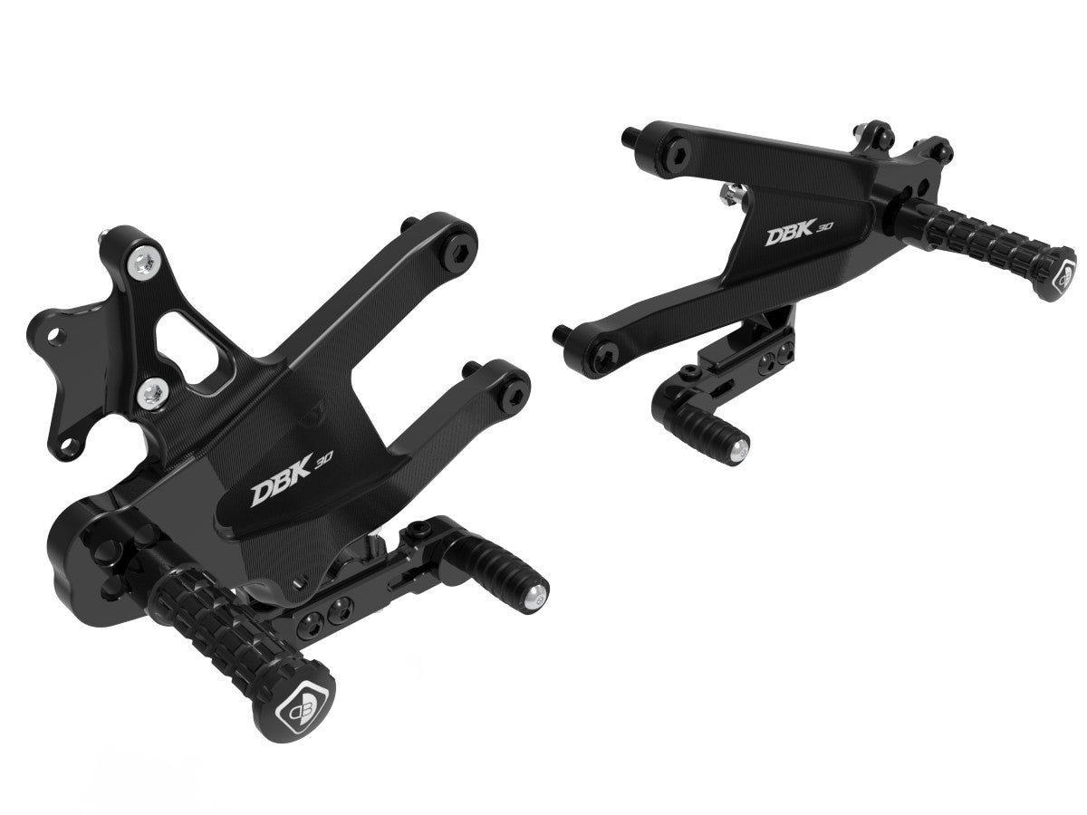 DBK DUCABIKE PRV402 Ducati Panigale V4 / V4S (2025+) Adjustable Rearset (SBK edition) – Accessories in the Motoraider Motorcycle Aftermarket Accessories and Parts Online Shop