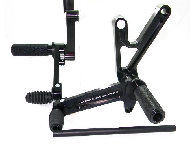 PRVM01 - DUCABIKE Ducati Monster / Sport Touring / SuperSport Adjustable Rearset – Accessories in the Motoraider Motorcycle Aftermarket Accessories and Parts Online Shop