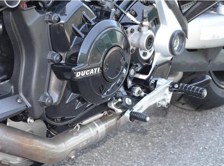 PRXDV01 - DUCABIKE Ducati XDiavel Adjustable Rearset – Accessories in the Motoraider Motorcycle Aftermarket Accessories and Parts Online Shop