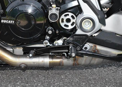 PRXDV01 - DUCABIKE Ducati XDiavel Adjustable Rearset – Accessories in the Motoraider Motorcycle Aftermarket Accessories and Parts Online Shop