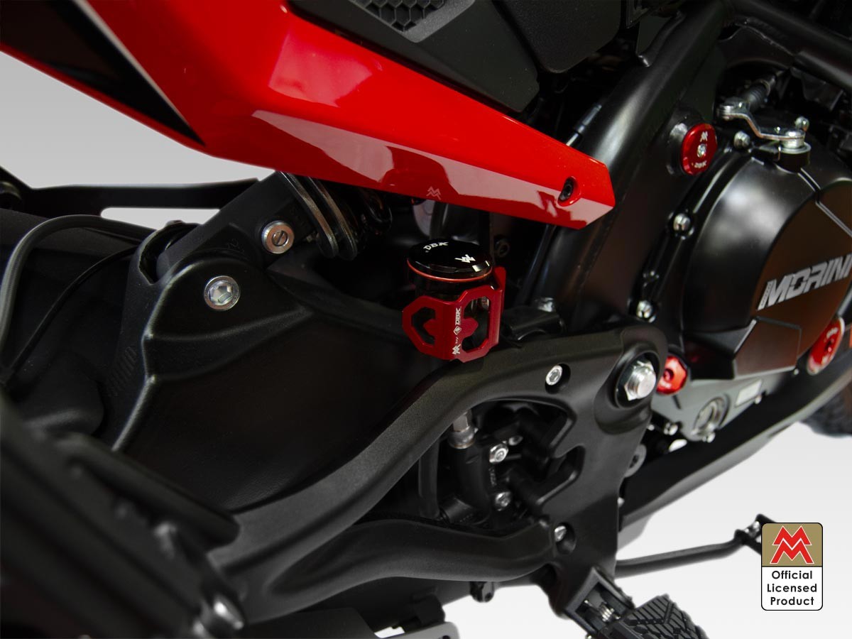 PSFP02 - DBK Moto Morini Seiemezzo SCR / STR / X-Cape 650 (2021+) Rear Brake Fluid Tank Protection – Accessories in the Motoraider Motorcycle Aftermarket Accessories and Parts Online Shop