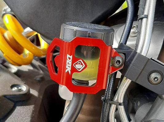PSFP03 - DBK Ducati Rear Brake Fluid Tank Protection – Accessories in the Motoraider Motorcycle Aftermarket Accessories and Parts Online Shop