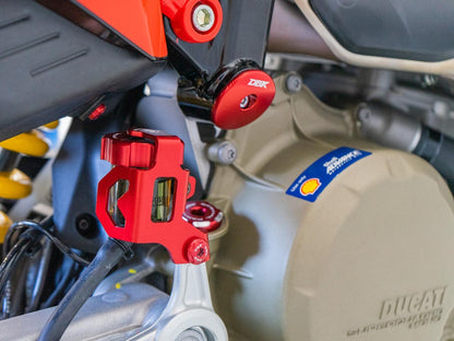 PSFP04 - DBK Ducati Hypermotard 698 Mono (2024+) Rear Brake Reservoir Protection – Accessories in the Motoraider Motorcycle Aftermarket Accessories and Parts Online Shop