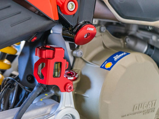 PSFP04 - DBK Ducati Hypermotard 698 Mono (2024+) Rear Brake Reservoir Protection – Accessories in the Motoraider Motorcycle Aftermarket Accessories and Parts Online Shop