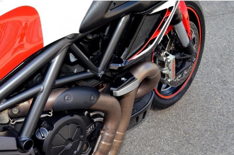 PTDV01 - DUCABIKE Ducati Diavel 1200 (10/18) Frame Crash Protection Siders – Accessories in the Motoraider Motorcycle Aftermarket Accessories and Parts Online Shop