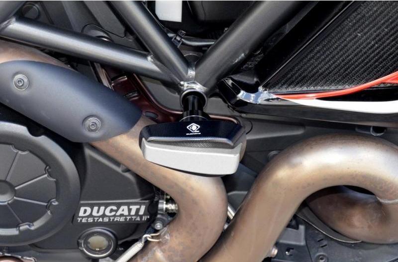 PTDV01 - DUCABIKE Ducati Diavel 1200 (10/18) Frame Crash Protection Siders – Accessories in the Motoraider Motorcycle Aftermarket Accessories and Parts Online Shop