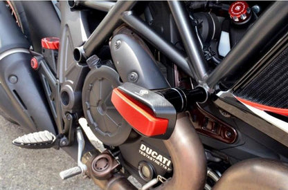 PTDV01 - DUCABIKE Ducati Diavel 1200 (10/18) Frame Crash Protection Siders – Accessories in the Motoraider Motorcycle Aftermarket Accessories and Parts Online Shop