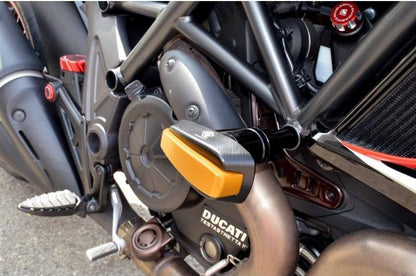 PTDV01 - DUCABIKE Ducati Diavel 1200 (10/18) Frame Crash Protection Siders – Accessories in the Motoraider Motorcycle Aftermarket Accessories and Parts Online Shop