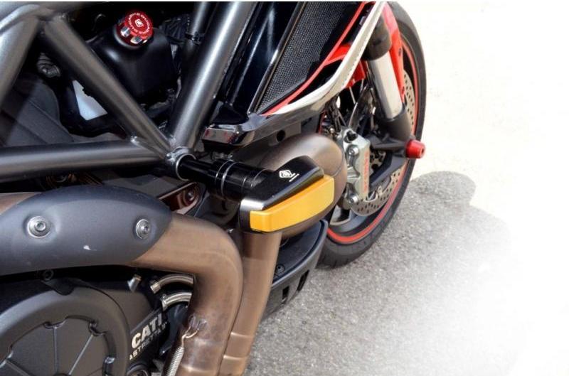 PTDV01 - DUCABIKE Ducati Diavel 1200 (10/18) Frame Crash Protection Siders – Accessories in the Motoraider Motorcycle Aftermarket Accessories and Parts Online Shop