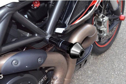 PTDV02 - DUCABIKE Ducati Diavel 1200 (10/18) Frame Crash Protection Siders – Accessories in the Motoraider Motorcycle Aftermarket Accessories and Parts Online Shop