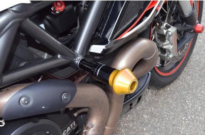 PTDV02 - DUCABIKE Ducati Diavel 1200 (10/18) Frame Crash Protection Siders – Accessories in the Motoraider Motorcycle Aftermarket Accessories and Parts Online Shop