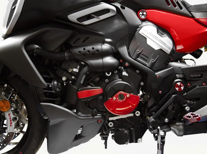 PTDV401 - DBK Ducati Diavel V4 (2023+) Frame Protection – Accessories in the Motoraider Motorcycle Aftermarket Accessories and Parts Online Shop