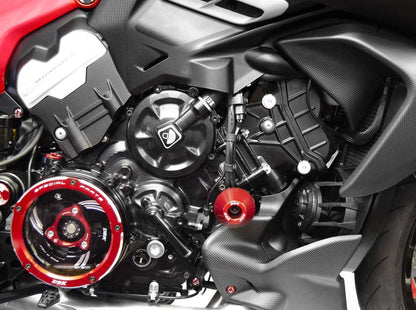 PTDV402 - DBK Ducati Diavel V4 (2023+) Frame Protection – Accessories in the Motoraider Motorcycle Aftermarket Accessories and Parts Online Shop