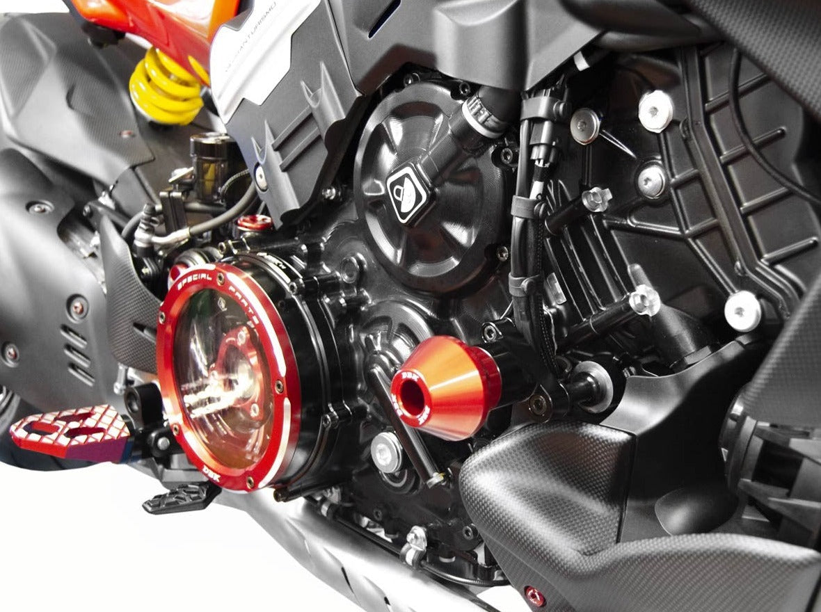 PTDV402 - DBK Ducati Diavel V4 (2023+) Frame Protection – Accessories in the Motoraider Motorcycle Aftermarket Accessories and Parts Online Shop