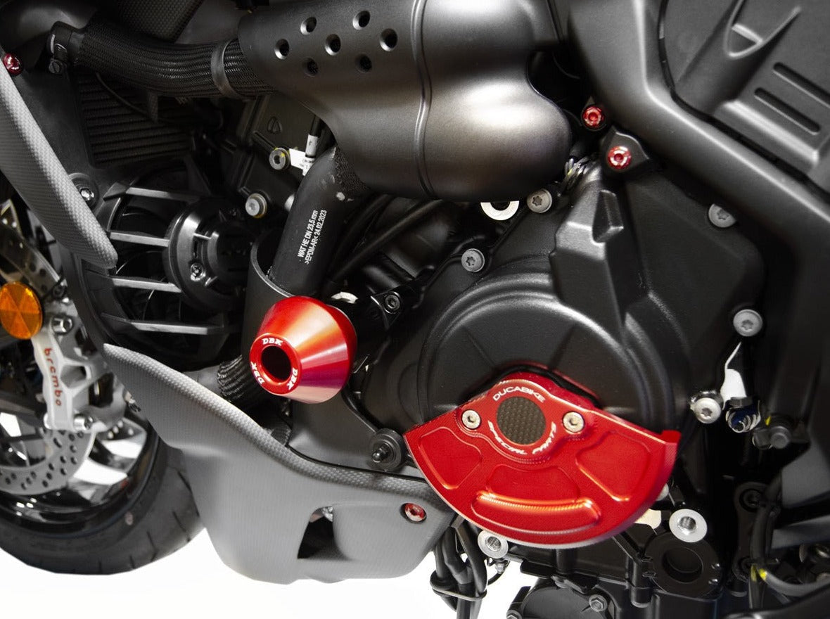 PTDV402 - DBK Ducati Diavel V4 (2023+) Frame Protection – Accessories in the Motoraider Motorcycle Aftermarket Accessories and Parts Online Shop