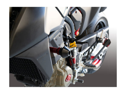 DBK PTEL02 Ducati Hypermotard 698 Mono (2024+) Frame Crash Protection Sliders – Accessories in the Motoraider Motorcycle Aftermarket Accessories and Parts Online Shop