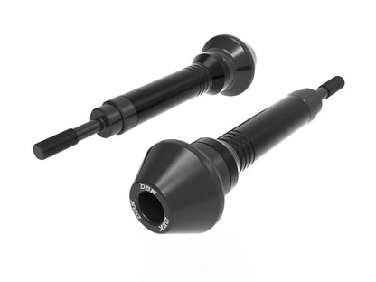 DBK PTEL02 Ducati Hypermotard 698 Mono (2024+) Frame Crash Protection Sliders – Accessories in the Motoraider Motorcycle Aftermarket Accessories and Parts Online Shop