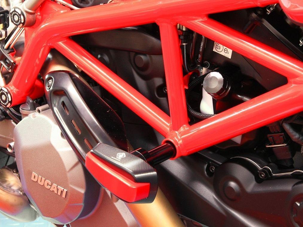 PTHM01 - DUCABIKE Ducati Frame Crash Protection Siders – Accessories in the Motoraider Motorcycle Aftermarket Accessories and Parts Online Shop