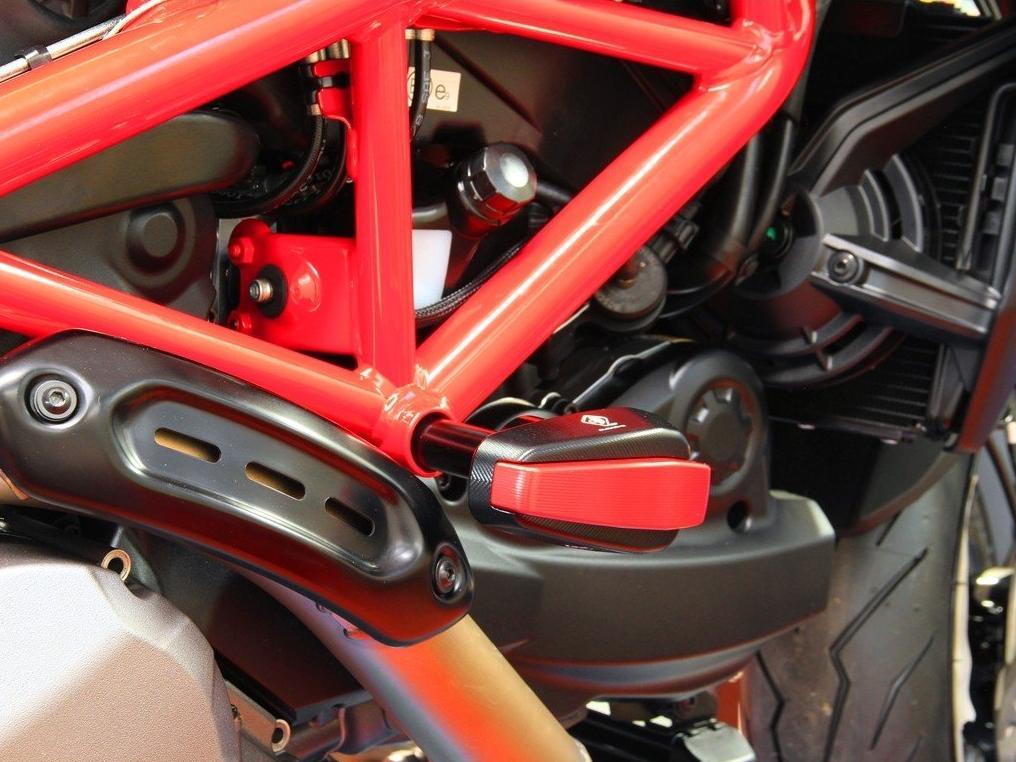 PTHM01 - DUCABIKE Ducati Frame Crash Protection Siders – Accessories in the Motoraider Motorcycle Aftermarket Accessories and Parts Online Shop