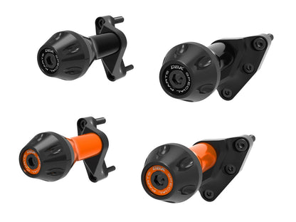 PTKTM01 - DBK KTM 990 Duke (2024+) Frame Protection Kit – Accessories in the Motoraider Motorcycle Aftermarket Accessories and Parts Online Shop