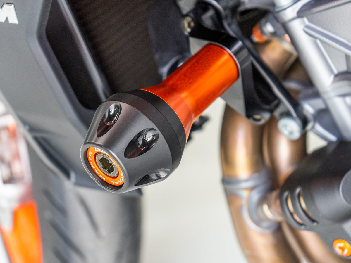 PTKTM01 - DBK KTM 990 Duke (2024+) Frame Protection Kit – Accessories in the Motoraider Motorcycle Aftermarket Accessories and Parts Online Shop