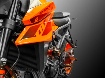 PTKTM01 - DBK KTM 990 Duke (2024+) Frame Protection Kit – Accessories in the Motoraider Motorcycle Aftermarket Accessories and Parts Online Shop