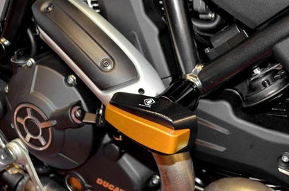 PTM01 - DUCABIKE Ducati Scrambler / Monster 797 Frame Crash Protection Siders – Accessories in the Motoraider Motorcycle Aftermarket Accessories and Parts Online Shop