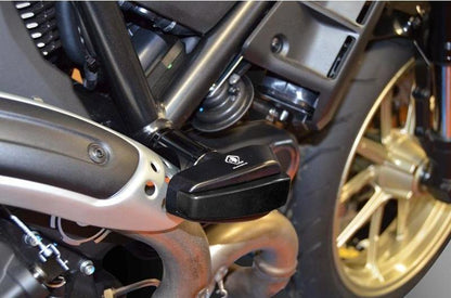PTM01 - DUCABIKE Ducati Scrambler / Monster 797 Frame Crash Protection Siders – Accessories in the Motoraider Motorcycle Aftermarket Accessories and Parts Online Shop
