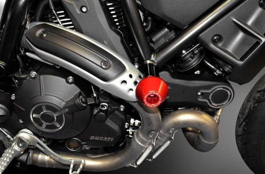 PTM02 - DUCABIKE Ducati Scrambler / Monster 797 Frame Crash Protection Siders – Accessories in the Motoraider Motorcycle Aftermarket Accessories and Parts Online Shop
