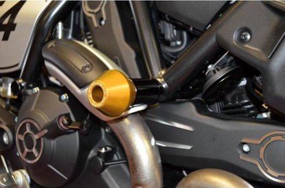 PTM02 - DUCABIKE Ducati Scrambler / Monster 797 Frame Crash Protection Siders – Accessories in the Motoraider Motorcycle Aftermarket Accessories and Parts Online Shop