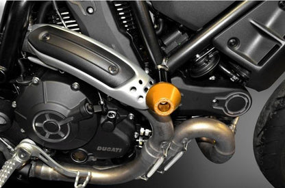 PTM02 - DUCABIKE Ducati Scrambler / Monster 797 Frame Crash Protection Siders – Accessories in the Motoraider Motorcycle Aftermarket Accessories and Parts Online Shop