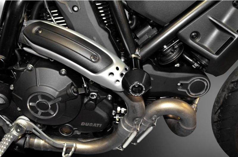 PTM02 - DUCABIKE Ducati Scrambler / Monster 797 Frame Crash Protection Siders – Accessories in the Motoraider Motorcycle Aftermarket Accessories and Parts Online Shop