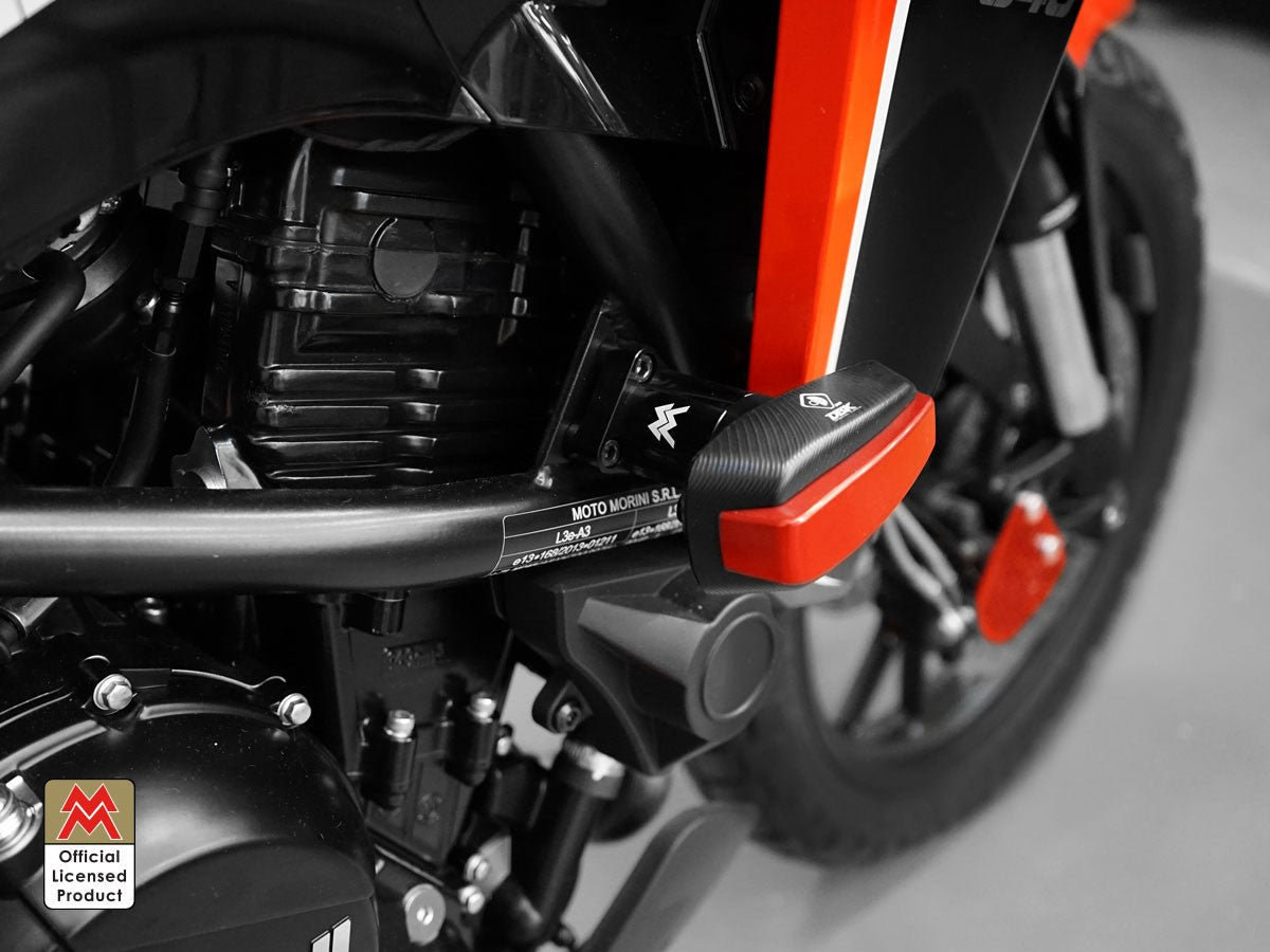 PTMM02 - DBK Moto Morini Seiemezzo SCR / STR / X-Cape 650 (2021+) Frame Protection Kit – Accessories in the Motoraider Motorcycle Aftermarket Accessories and Parts Online Shop