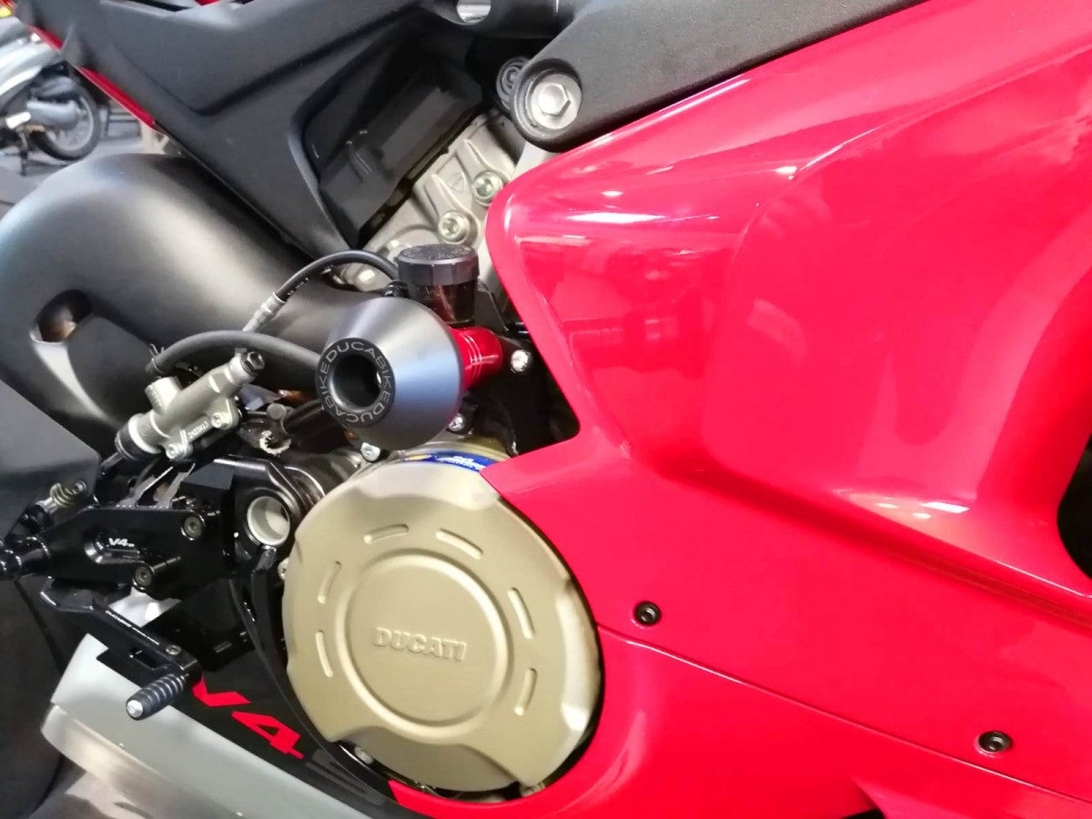 PTV401 - DBK Ducati Panigale V4 / V4S (22/24) Frame Protection Kit – Accessories in the Motoraider Motorcycle Aftermarket Accessories and Parts Online Shop
