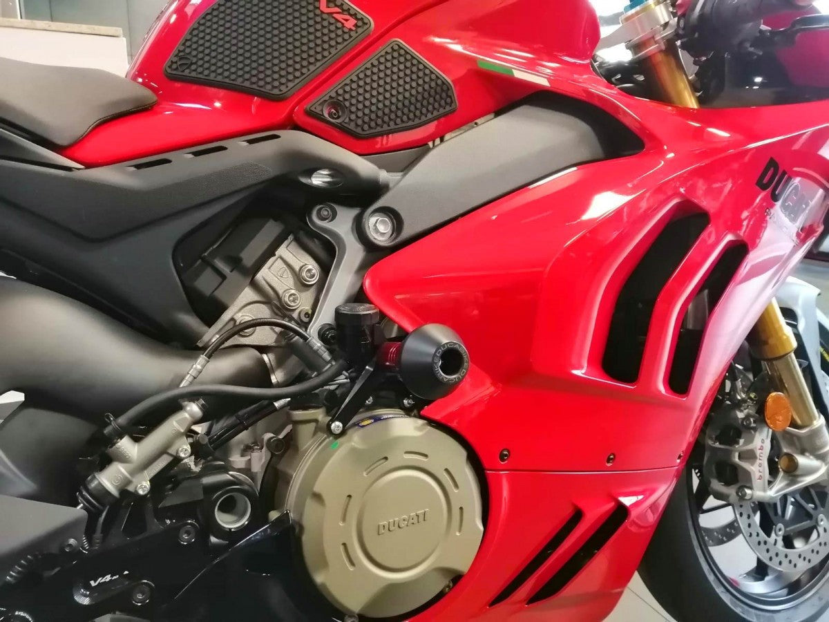 PTV401 - DBK Ducati Panigale V4 / V4S (22/24) Frame Protection Kit – Accessories in the Motoraider Motorcycle Aftermarket Accessories and Parts Online Shop